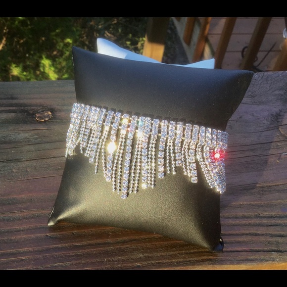 Crystal Fringe Bracelet - Picture 4 of 4